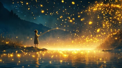 Bedtime stories Dreams Nights Girl Kid Stars Galaxy balloon
