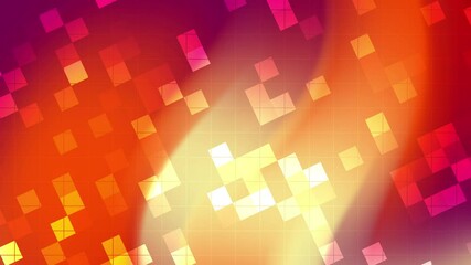 Wall Mural - Abstract Pixelated Fire Flames Background Design