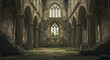 © Everlasting Dreams - Interior of old gothic cathedral ruins