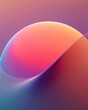 © Canguo - Shiny Pink and Aqua Spheres in Dynamic 3D Abstract Design – Futuristic Gradient Art for Modern Backgrounds