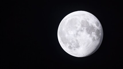 Wall Mural - full moon night sky celestial body (4)