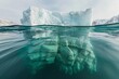 © Yuliia - Metaphorically Capturing IQ and EQ in an Iceberg Photo