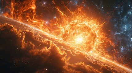 Magnetar on the verge of collapse releasing its final bursts of radiation deep space background