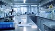 © djatinako - Modern Laboratory Interior: Clean, Sleek, and High-Tech Medical Research Facility