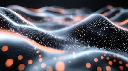 abstract technology background with binary code