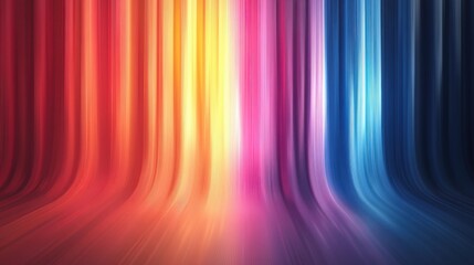 Wall Mural - vibrant colorful motion blur background with flowing lines and soft gradients for abstract artistic 