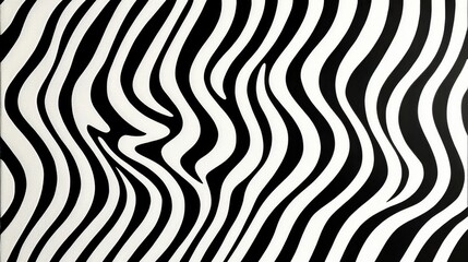 Wall Mural - dynamic patterns in contemporary art with soft light