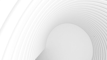 Wall Mural - white curved structure, abstract background. abstract building structures are used in graphics or va