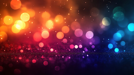 Wall Mural - abstract colorful light blur creating a dynamic and energetic visual for design and art