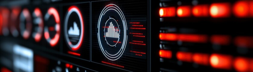 Advanced Data Center Monitoring System Interface