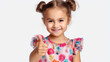 © halo - little girl showing thumbs up