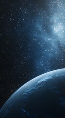 Wall Mural - planet in space