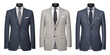 © Arifue - 'Set of Stylish Business Suits Isolated on Transparent Background – Formal Wear Collection''Professional Business Suit Set with Transparent Background – Elegant Corporate Attire'