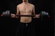 © AK ST - Strength Training with Dumbbell for Building Core Muscle Health