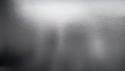 Wall Mural - smooth silver gradient texture. elegant metallic surface background.