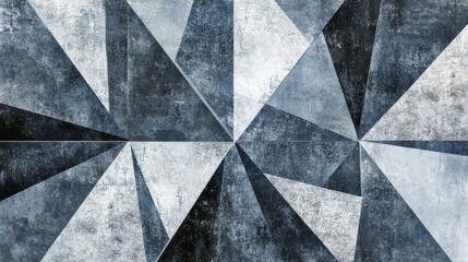 Wall Mural - modern geometric textures on large canvas background
