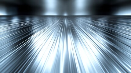 Wall Mural - sleek reflective surfaces with bright light technology