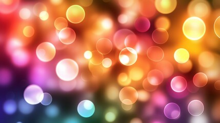 Wall Mural - vivid gradient blurs for creative digital backgrounds