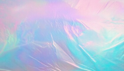 Wall Mural - dreamy pastel holographic texture. soft iridescent gradient background.