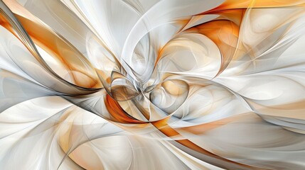 Wall Mural - ethereal abstract fantasy elements in light display