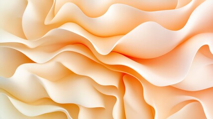 Wall Mural - soft gentle waves for calming design
