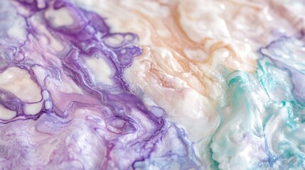 Wall Mural - swirling patterns in a gentle fairytale landscape