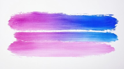 Wall Mural - vibrant brush strokes in expressive colors