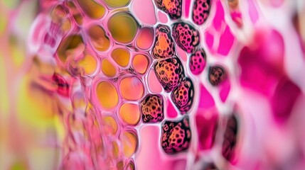 Wall Mural - colorful glass reflections creating bright patterns