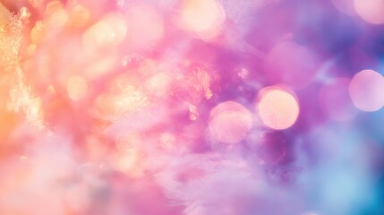 Wall Mural - soft diffused light patterns on foggy glass