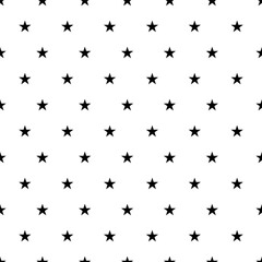 Wall Mural - seamless pattern with star. repeating small starry patterns for design prints. cute stars background