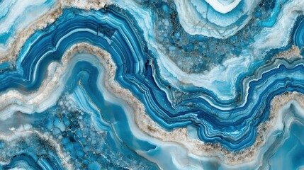 Wall Mural - abstract coastal landscape in high contrast colors
