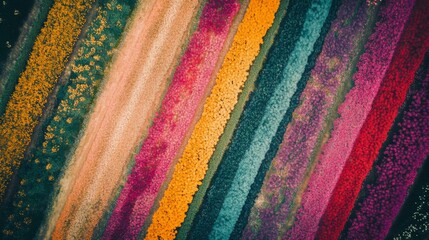 Wall Mural - vibrant streaks of colors dance across the canvas. an abstract representation of beauty and creativi