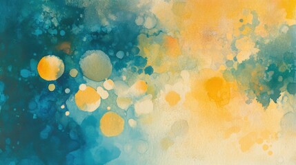 Wall Mural - abstract ink splashes on textured paper
