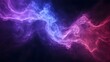 © pkproject - Glowing Nebula Clouds in Deep Space with Vibrant Purple and Blue Hues