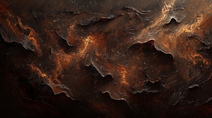 Wall Mural - Dark brown marble texture, seamless pattern, digital art, high resolution