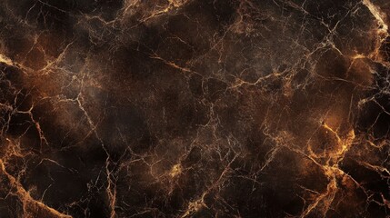 Wall Mural - Dark brown marble texture, seamless pattern, digital art, high resolution
