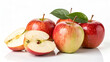 © Yuri - Apples - composition on white background.