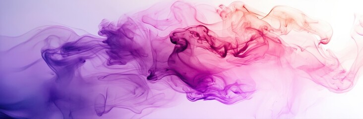 Wall Mural - a colorful and vibrant background with a purple and pink smokey effect. the background is white, and