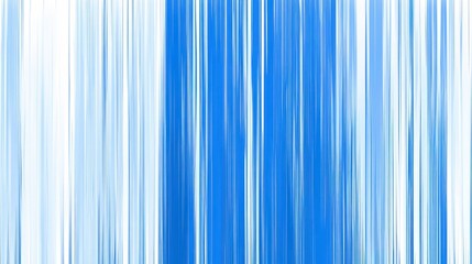 Wall Mural - A blue and white striped pattern, with thick lines of varying density, creates an abstract background with no images or patterns on it