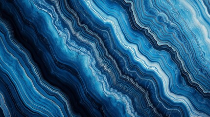 Wall Mural - A blue and white striped pattern, with thick lines of varying density, creates an abstract background with no images or patterns on it