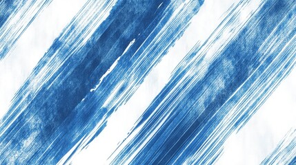 Wall Mural - A blue and white striped pattern, with thick lines of varying density, creates an abstract background with no images or patterns on it