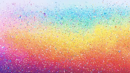 Wall Mural - rainbow glitter background and rainbow rainbow sparkling glitter