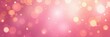 © ball - Pink abstract background with champagne gold bokeh  Elegant banner, shiny texture ,  banner,  elegant