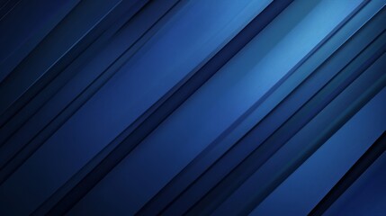 Wall Mural - bright navy blue dynamic abstract vector background with diagonal lines