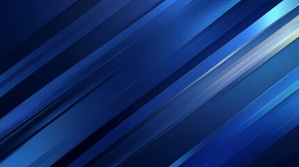 Wall Mural - bright navy blue dynamic abstract vector background with diagonal lines