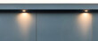 © JuanM - Modern wall design with warm lighting in a minimalistic interior space