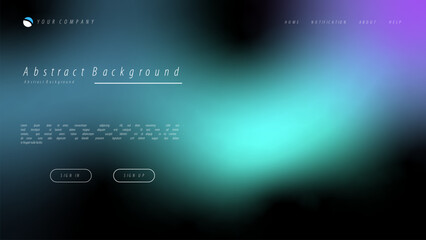 Wall Mural - Mesh gradient abstract background for your landing page design. Minimal background for website designs