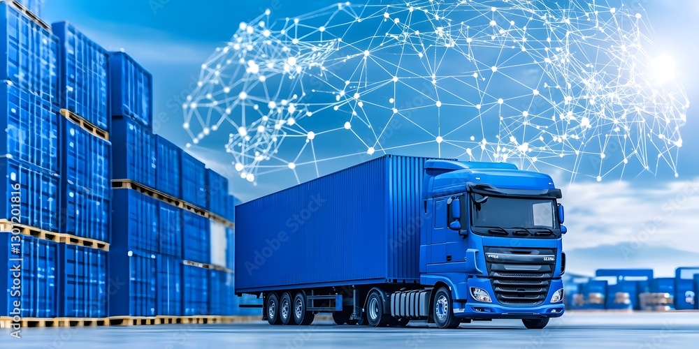 Streamlined logistics network supply chain efficiency global ...