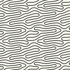 Wall Mural - vector seamless pattern. abstract grunge texture with monochrome fluid stains. creative background w