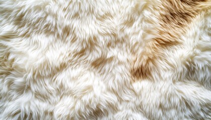 Poster - Soft and Luxurious White Fur Texture Ideal for Cozy Blankets and Home Decor : Generative AI